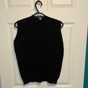 Black Sweater Vest
